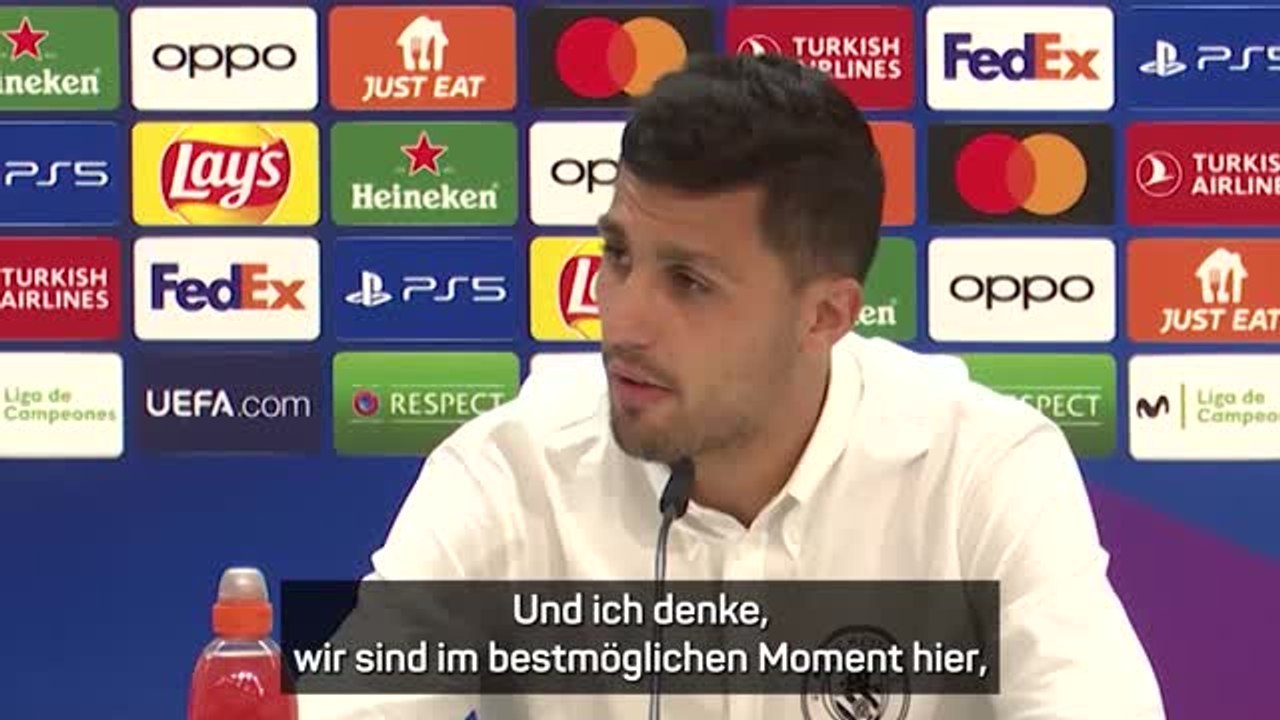Rodri: 'Haben die Möglichkeit, Revanche zu nehmen'