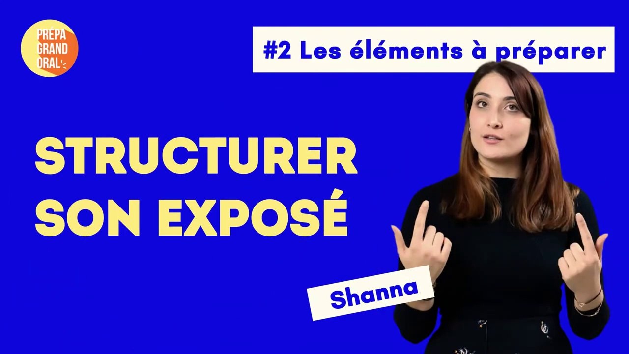 Structurer son exposé