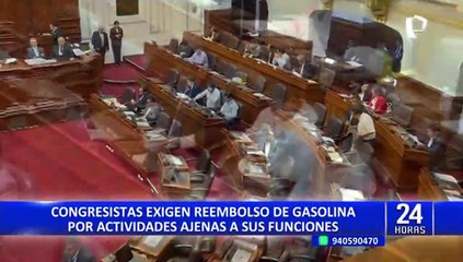 Juárez advierte que congresistas que pidieron reembolso por combustible pueden ser denunciados constitucionalmente