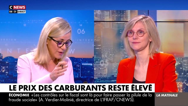 La ministre de la Transition énergétique Agnès Pannier-Runacher a réitéré ses appels aux distributeurs pour que les prix du carburant baissent plus vite - Regardez