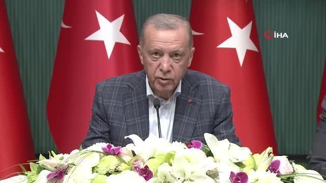 Cumhurbaşkanı Erdoğan: Toplu İş Sözleşmesi Protokol Çerçevesinde kamu işçisine yüzde 45 zam ve taban ücretini 15 bin lira yapıyoruz