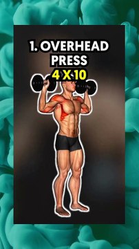 ARNOLD PRESS FOR BOULDER SHOULDERS WORKOUT