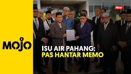 Pemuda Pas Pahang serah memorandum isu air