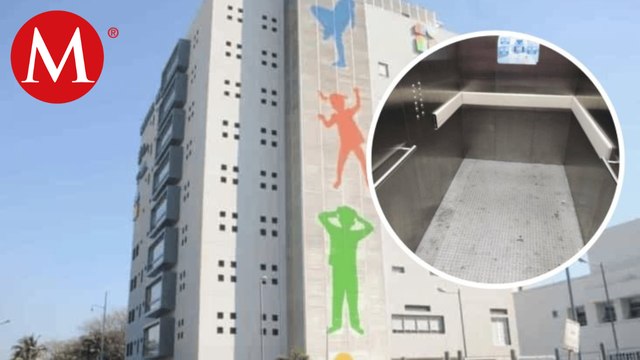 Por tercera ocasión, uno de los elevadores de la Torre Pediátrica de Veracruz colapsó