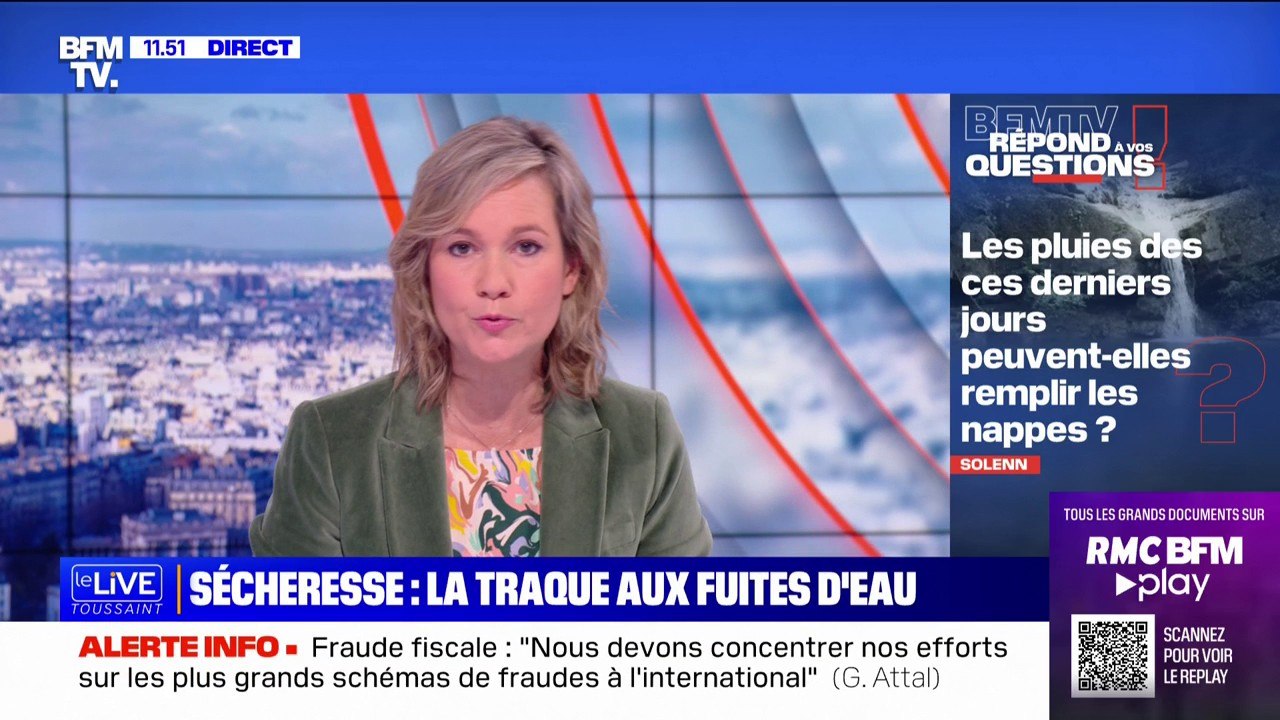 Les pluies de ces derniers jours peuvent-elles remplir les nappes ? BFMTV répond à vos questions