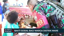 Pemkab Maybrat dan TNI Berikan Pengobatan Gratis Serta Sembako Bagi Warga