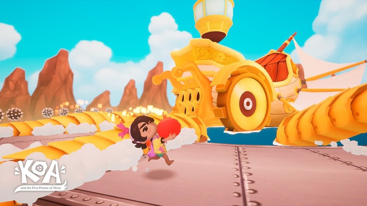 Das Action-Adventure Koa and the Five Pirates of Mara segelt im Fahrwasser von Studio Ghibli