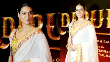 Kriti Sanon Looks Enchanting At Adipurush Trailer Launch