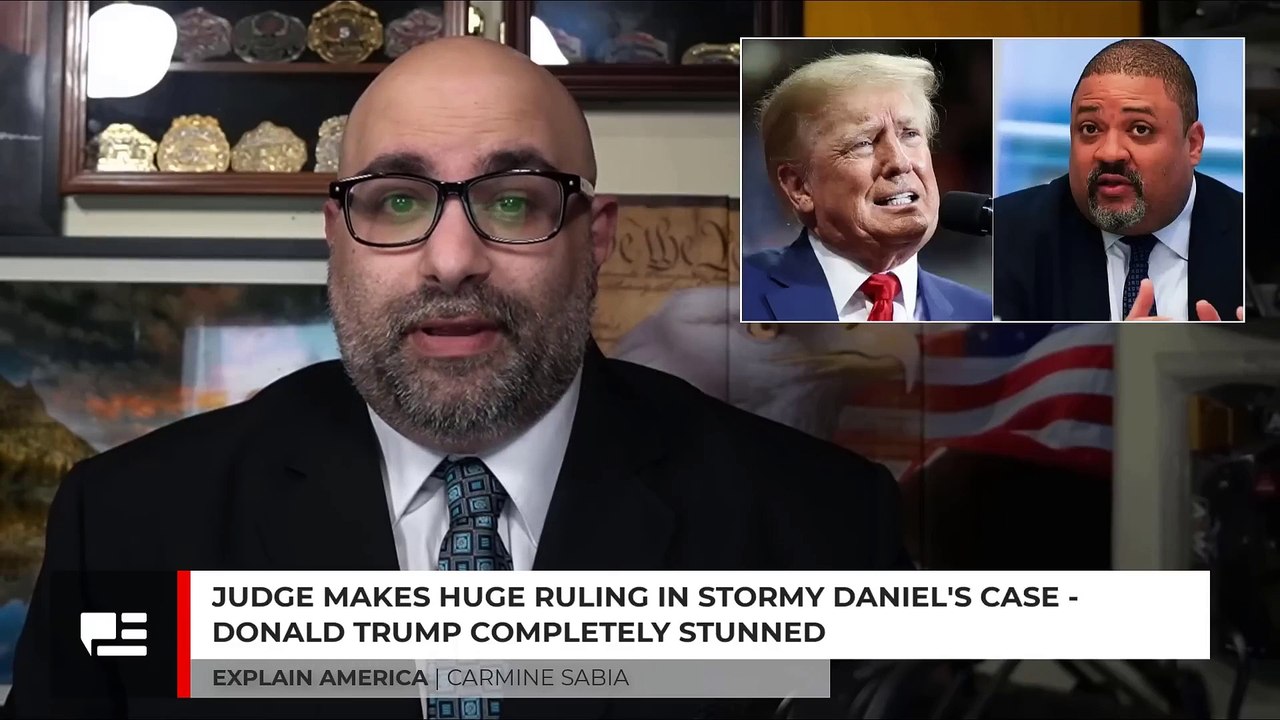 BREAKING: Judge Delivers Huge Ruling in Stormy Daniels Case - Donald Trump Completely Stunned