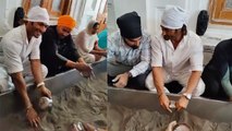 Bollywood Actor Vidyut Jamwal Golden Temple में Dishwash करते Video Viral, Gurudware में Sewa |