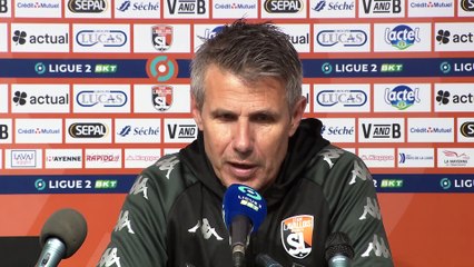 Retour sur la conférence de presse d'après match