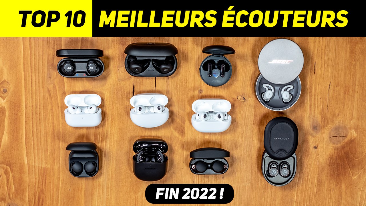 TOP 10  MEILLEURS ÉCOUTEURS sans fil Bluetooth 2023 - Lesquels sont faits pour toi ?