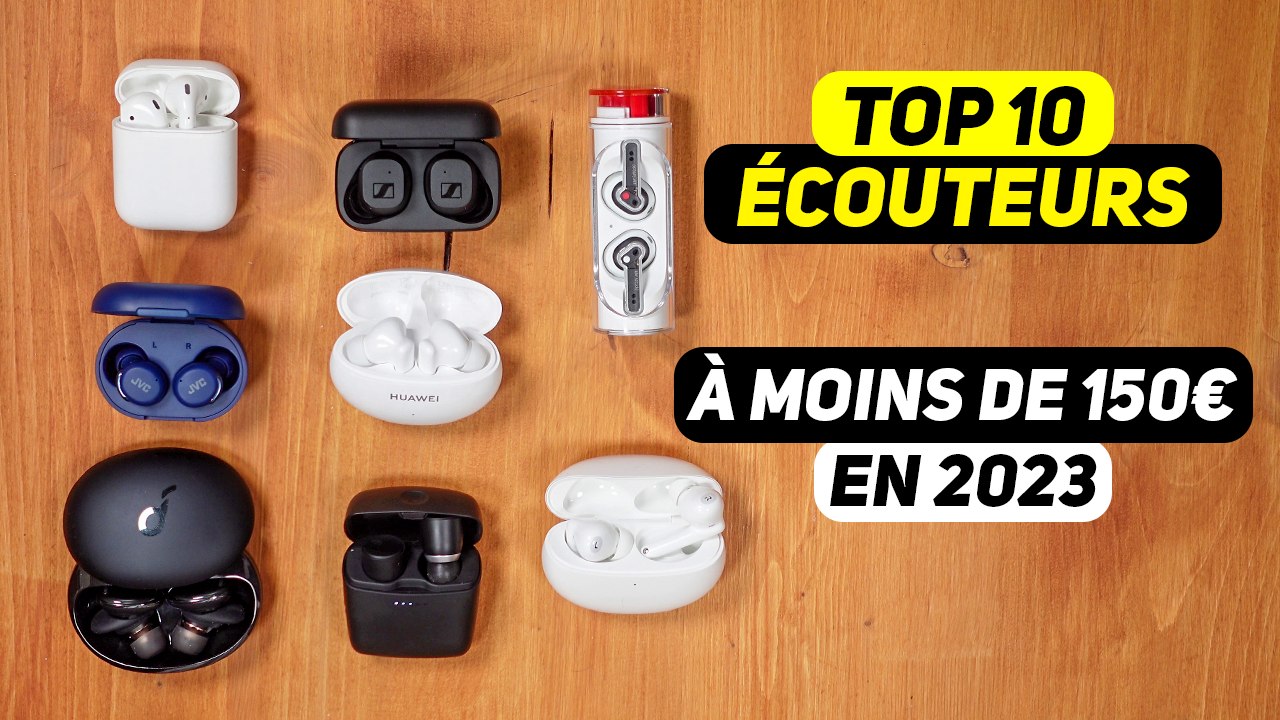 TOP 10 meilleurs ÉCOUTEURS sans fil PAS CHER (moins de 150€) en 2023