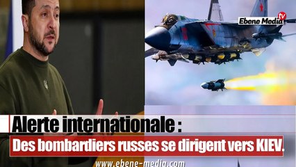 Défilé du 9 Mai : une Dizaine de Bombardiers russe en direction de KIEV.