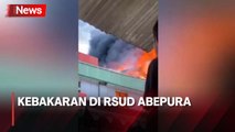 Api Lahap Gedung RSUD Abepura, Ratusan Pasien Dievakuasi ke Halaman