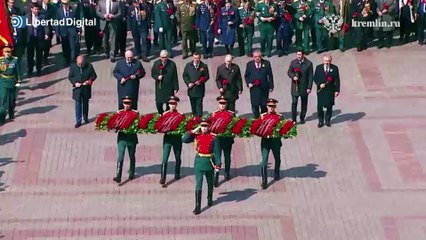 Putin denuncia una "verdadera guerra" contra Rusia en su discurso del día de la Victoria