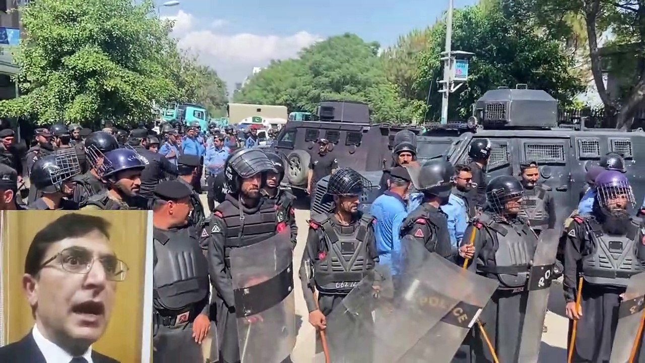 Imran Khan was hit on the head before his arrest. The Lawyer in the room gave the full details