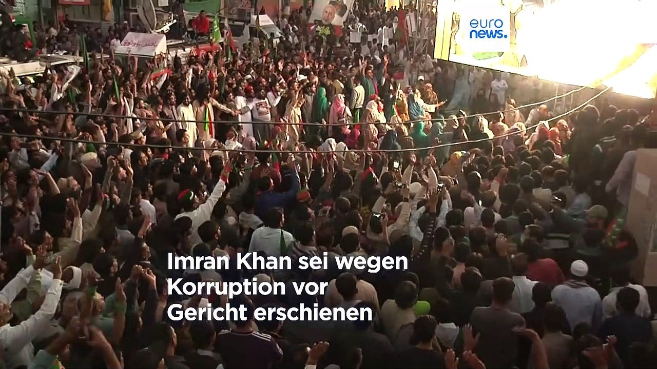Pakistanischer Ex-Premier Imran Khan verhaftet