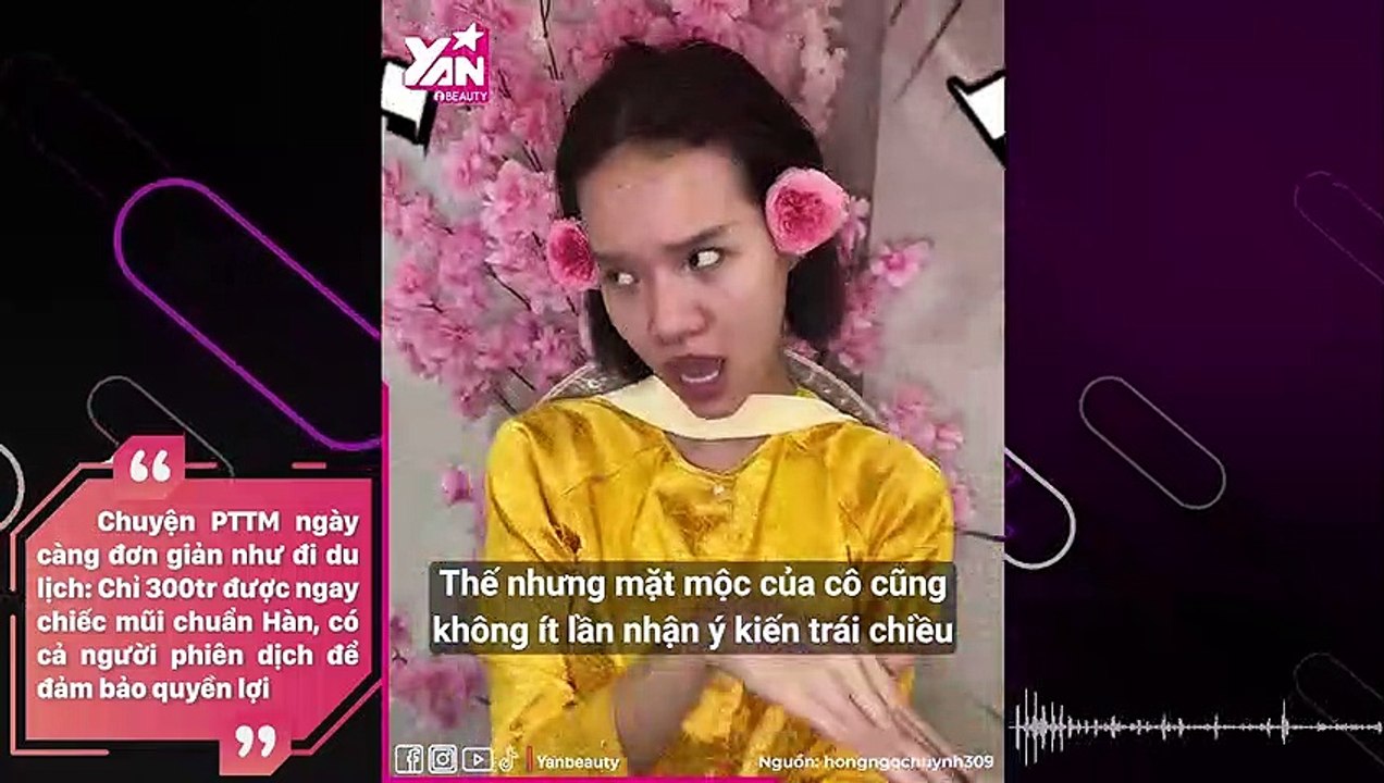 Chỉ tốn 300tr được ngay chiếc mũi chuẩn Hàn, có hẵn người phiên dịch luôn