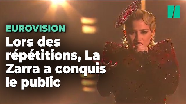 La Zarra a déjà conquis le public de l'Eurovision 2023