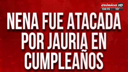 Fua a un cumpleaños y terminó siendo atacada por una jauría