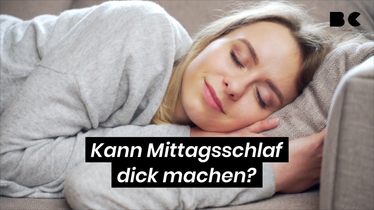 Kann Mittagsschlaf dick machen?