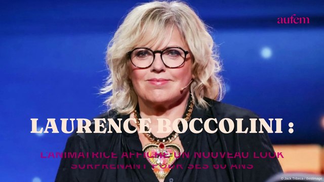 Laurence Boccolini : l’animatrice affiche un nouveau look surprenant pour ses 60 ans (PHOTO)