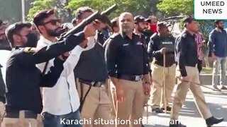 Karachi situation after Imran Khan Arrest VIDEO LATEST -  Arrested- by NAB and Rangers