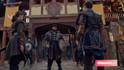 Osman teaches sword fighting to his sons" Osman X orhan Alaeddin Kurulus osman