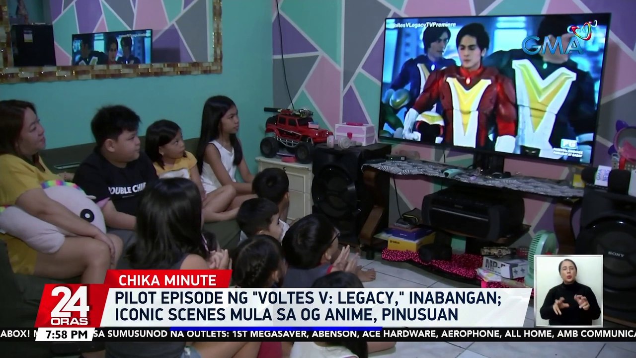 Pilot episode ng "Voltes V: Legacy," inabangan; iconic scenes mula sa OG anime, pinusuan | 24 Oras