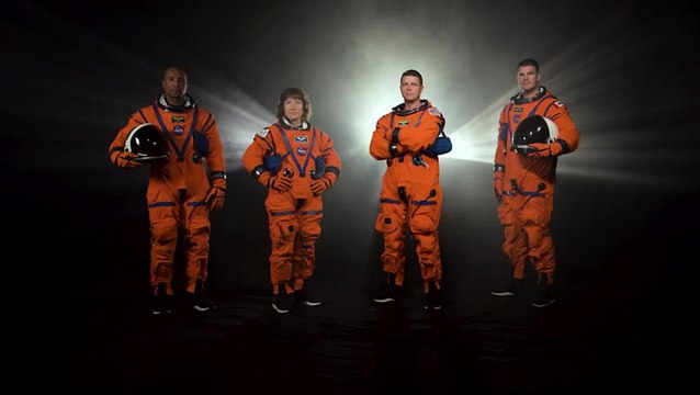 Artemis 2 Moon Mission Crew - Wiseman, Koch, Glover and Hansen