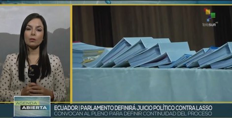 Parlamento de Ecuador define futuro político del presidente Guillermo Lasso
