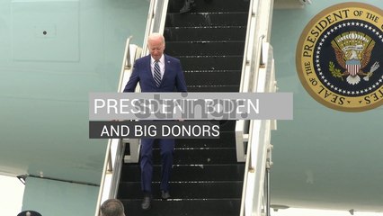 President Biden and Big Donors