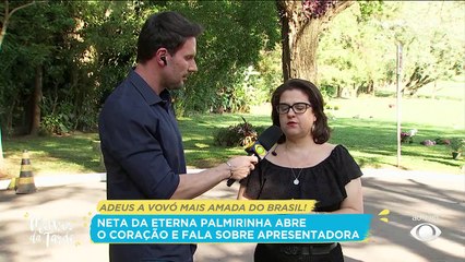 Neta de Palmirinha seguirá legado da avó | Melhor da Tarde  09/05/2023 10:11:55