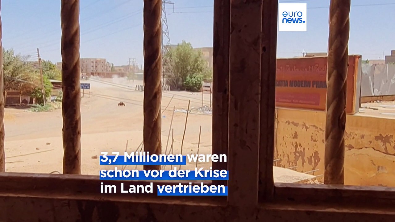 Zahl der Binnenflüchtlinge im Sudan in nur zwei Wochen verdoppelt