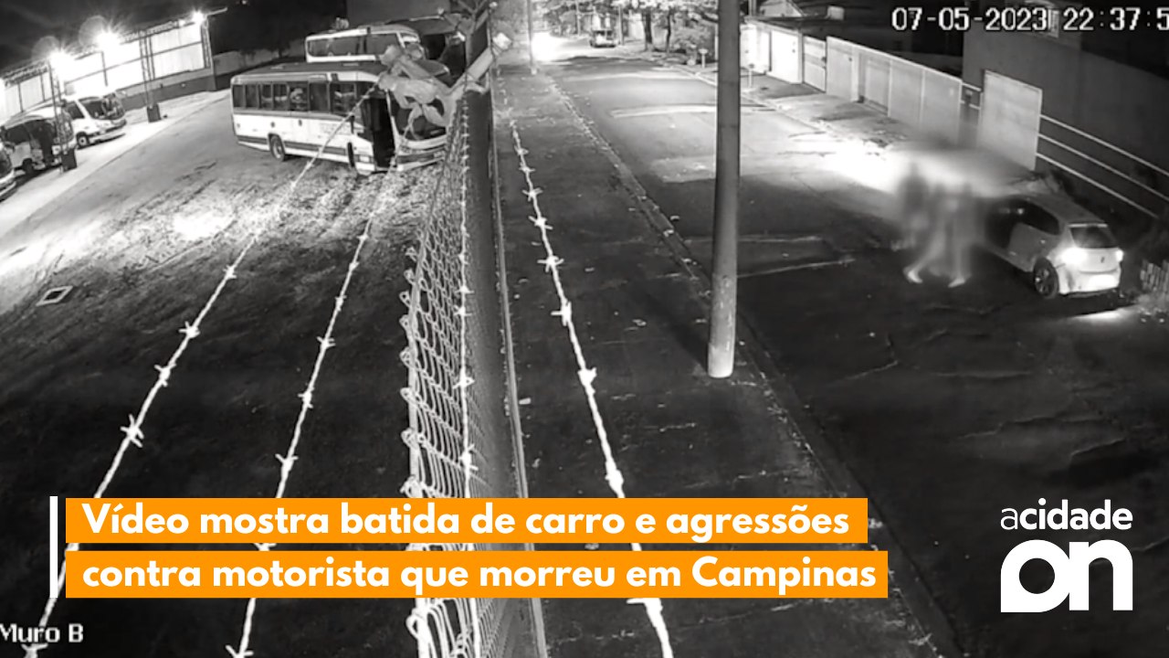 Vídeo mostra batida de carro e agressões contra motorista que morreu em Campinas
