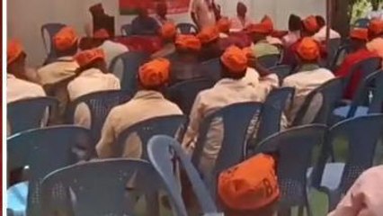 धार: बूथ विजय संकल्प अभियान के तहत हुई भाजपा कार्यकर्ताओं की बैठक,कार्यकर्ता रहे मौजूद