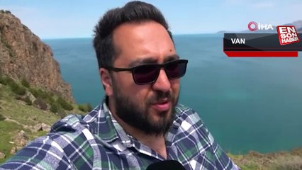 Van Gölü’nün el değmemiş koyları göz kamaştırıyor
