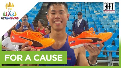 Obiena to auction off shoes used in men's pole vault win