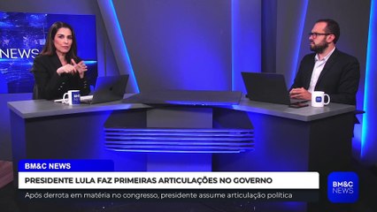 PRESIDENTE LULA FAZ PRIMEIRAS ARTICULAÇÕES NO GOVERNO
