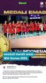 Gak Ada Obat, Tim Voli Putra Rebut Hattrick Emas SEA Games