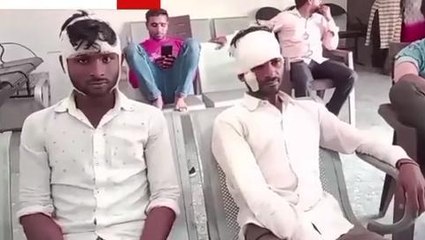 भट्टा मजदूरों ने मजदूरी मांगी तो किया पथराव,मारपीट, एक दर्जन लोग घायल