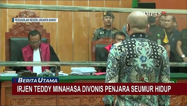 Mantan Kapolda Sumatera Barat Teddy Minahasa Divonis Penjara Seumur Hidup atas Kasus Narkoba