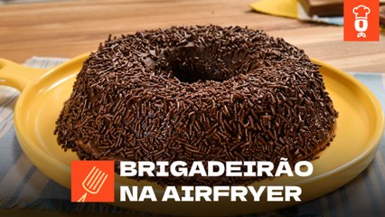 Brigadeirão na Airfryer