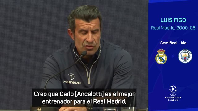 Figo se 'moja' sobre la continuidad de Ancelotti con un palo al Real Madrid