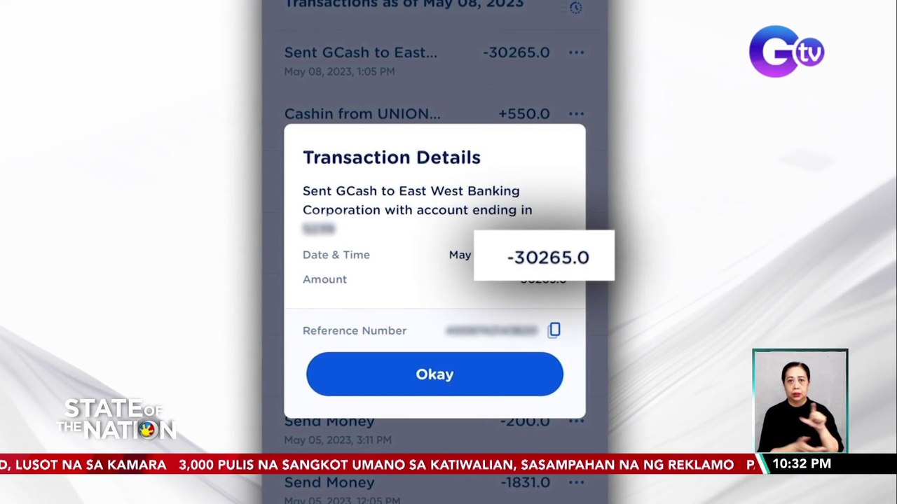 Perang nabawas mula sa ilang GCASH account, naibalik na raw; GCASH, itinangging nagkaroon ng hacking | SONA