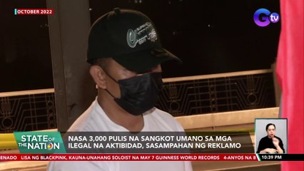 Nasa 3,000 pulis na sangkot umano sa mga ilegal na aktibidad, sasampahan ng reklamo | SONA