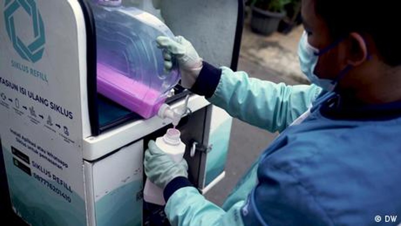 Gegen Plastikmüll: Nachfüllen statt Wegwerfen