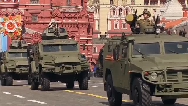 Putin arremete contra occidente en el Día de la Victoria