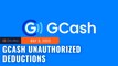 GCash down after unauthorized deductions from multiple accounts